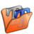 Folder orange font2